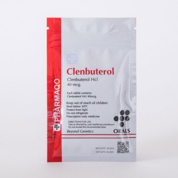 Pharmaqo Clenbuterol 40mcg x 100 tabs